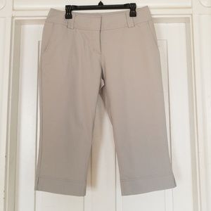 Light grey adidas golf capris